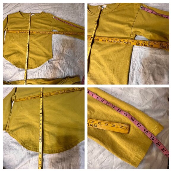 FP Beach Slouchy Lounge Jogger Pants & Scoop Neck Top Set SMALL USA 100% Cotton - Picture 14 of 16